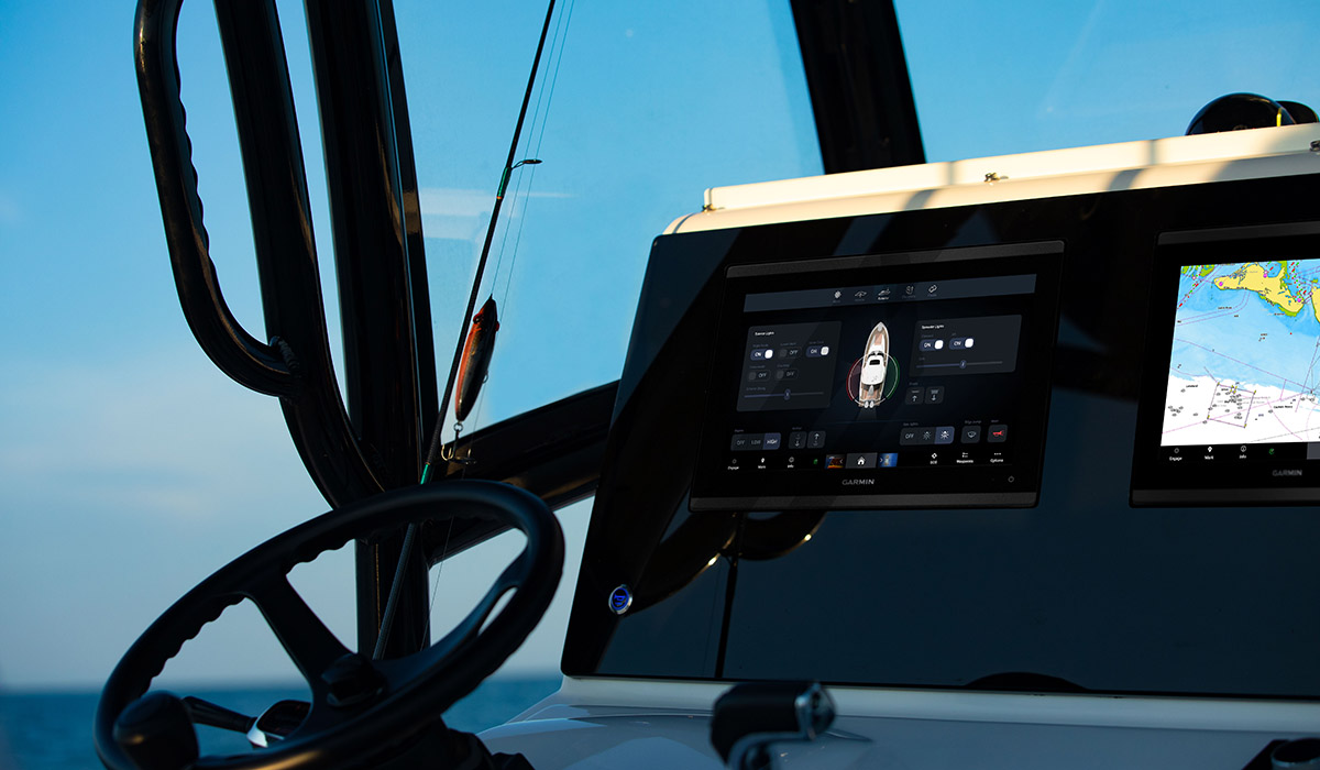 Garmin products work with electric boats